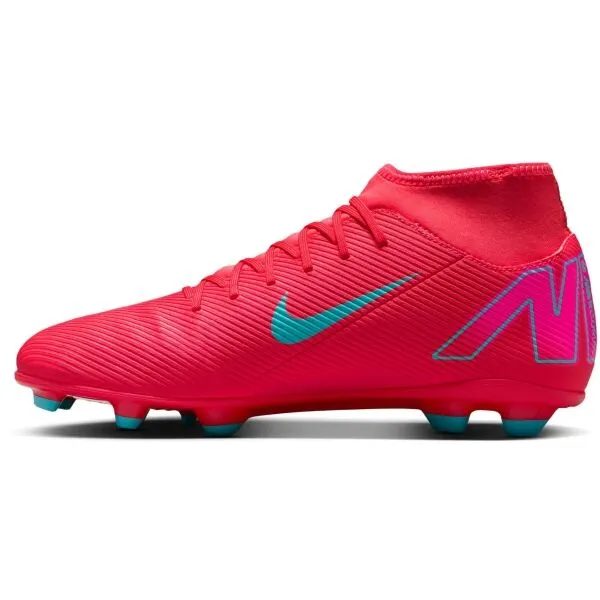 Nike MERCURIAL SUPERFLY 10 CLUB FG/MG Pánske kopačky, červená, veľkosť 43