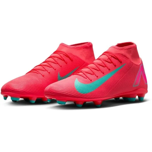 Nike MERCURIAL SUPERFLY 10 CLUB FG/MG Pánske kopačky, červená, veľkosť 43