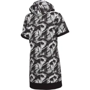 Russell Athletic SS HOODY DRESS Dámske šaty, čierna, veľkosť