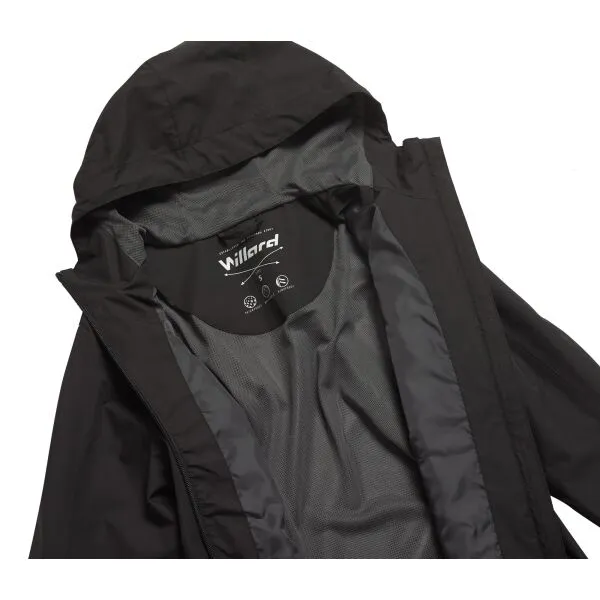 Willard JACKET 212040 Dámska šuštiaková bunda, čierna, veľkosť