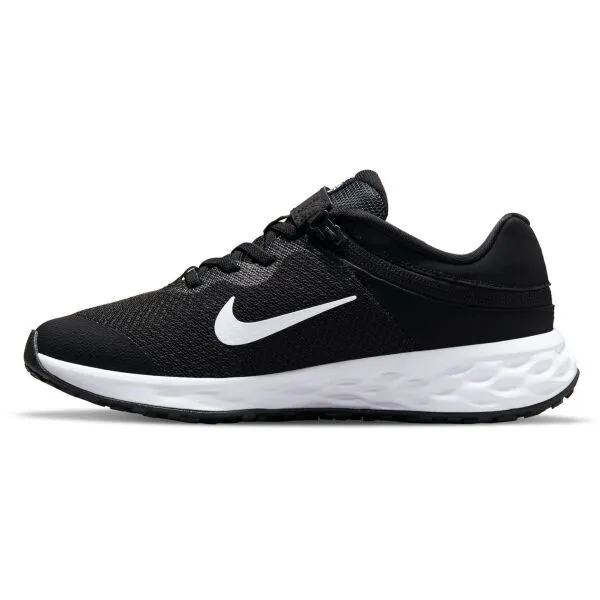 Nike REVOLUTION 6 FLYEASE Juniorksá bežecká obuv, čierna, veľkosť 39
