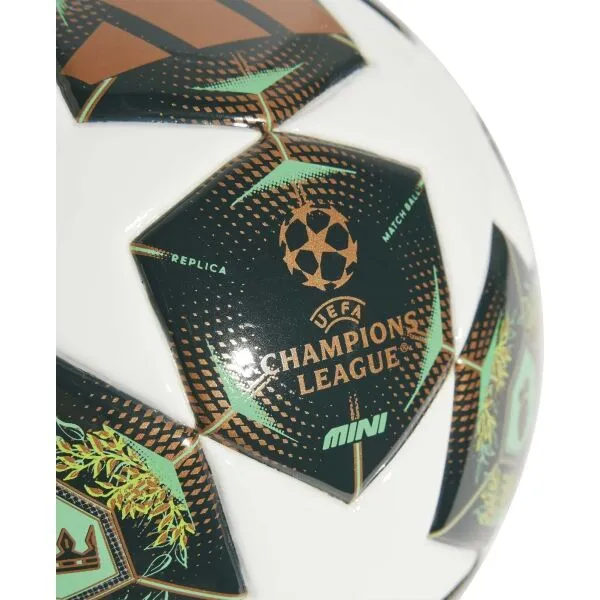 adidas UCL MINI Mini futbalová lopta, zelená, veľkosť
