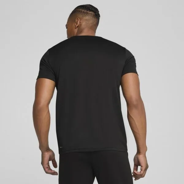 Puma M TAD ESSENTIALS SOLID CAT TEE Pánske tričko, čierna, veľkosť