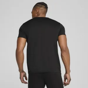 Puma M TAD ESSENTIALS SOLID CAT TEE Pánske tričko, čierna, veľkosť