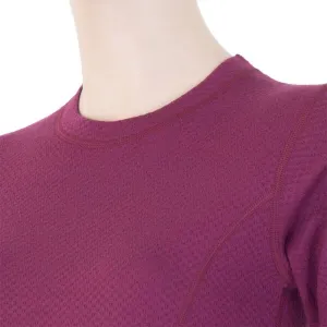 Sensor MERINO DF Dámske funkčné tričko, fialová, veľkosť