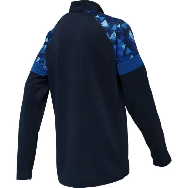 Umbro FORMATION QUARTER ZIP - JNR Detská športová mikina, tmavo modrá, veľkosť M