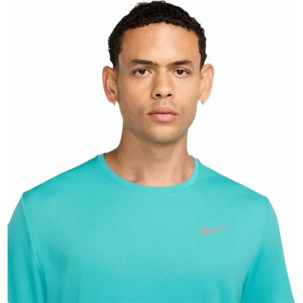 Nike NK DF UV MILER SS Pánske tréningové tričko, tyrkysová, veľkosť XXL