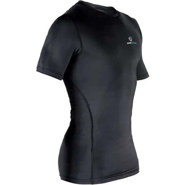 GAMEPATCH COMPRESSION SHIRT Kompresné unisex tričko, čierna, veľkosť