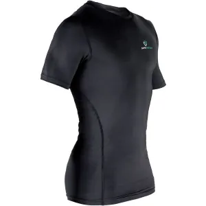 GAMEPATCH COMPRESSION SHIRT Kompresné unisex tričko, čierna, veľkosť