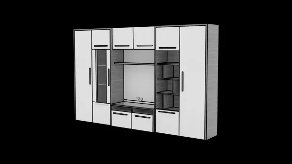 Obývacia stena Mario