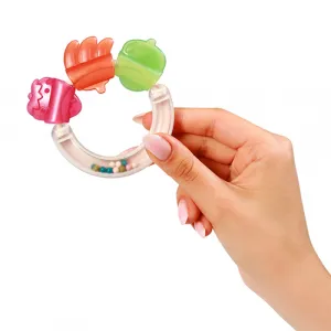BABYONO Hrkálka s hryzačkou 3m+ Fruits