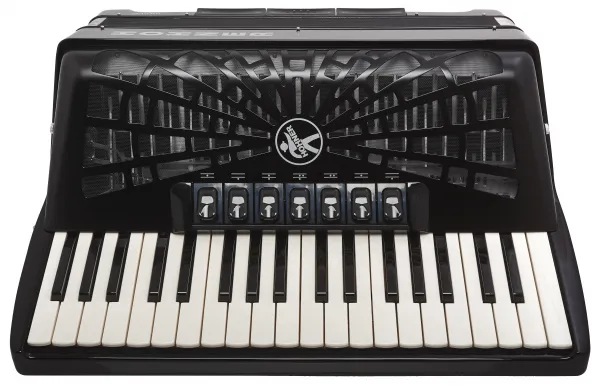 Hohner Bravo III 80 Black Silent Key