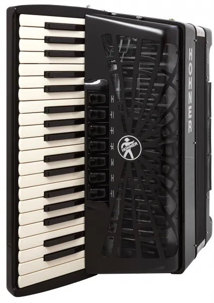 Hohner Bravo III 80 Black Silent Key