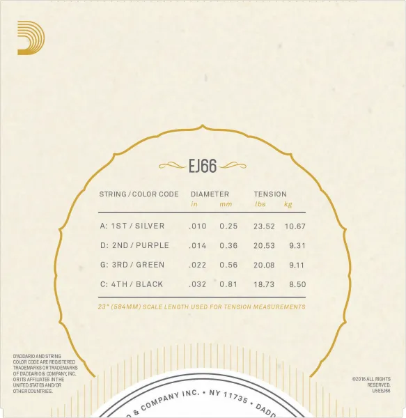 D'Addario EJ66