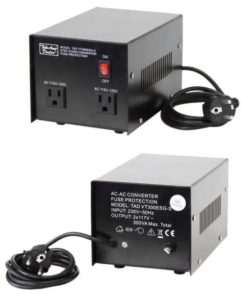 Tube Amp Doctor TAD Step-Down transformer with enclosure 300W