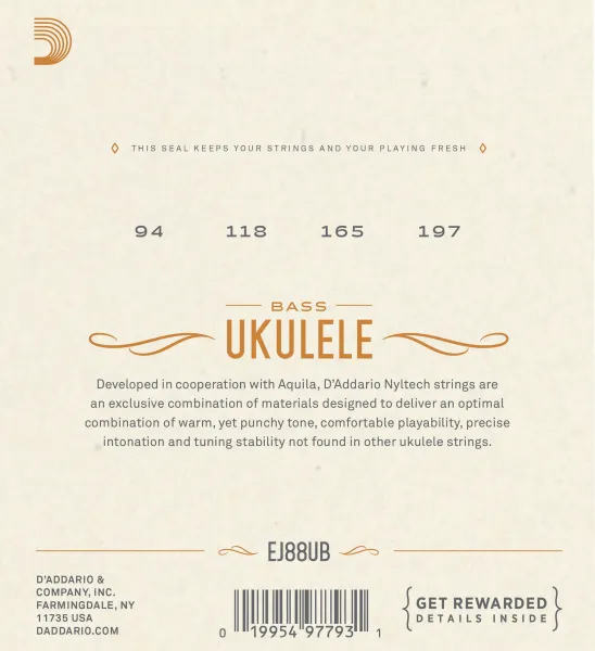 D'Addario EJ88UB