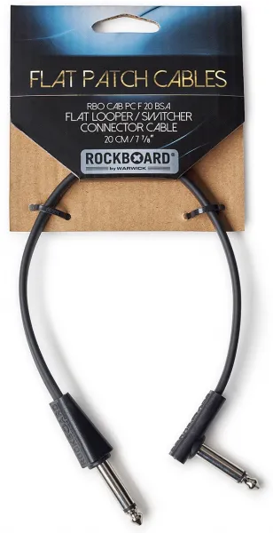 Rockboard Flat Patch Looper/Switcher Cable 20 cm