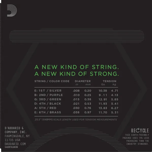 D'Addario NYXL0838