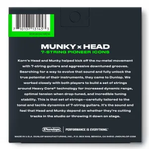 Dunlop Heavy Core Korn Guitar Strings