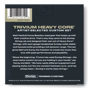 Dunlop Trivium String Lab Guitar Strings 10-52