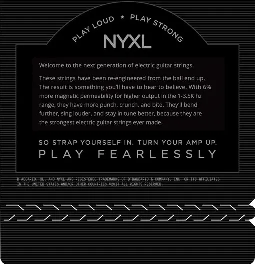 D'Addario NYXL1254