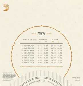 D'Addario EFW74