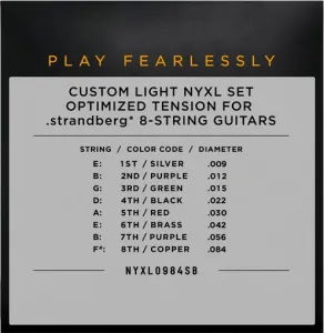 D'Addario NYXL0984SB