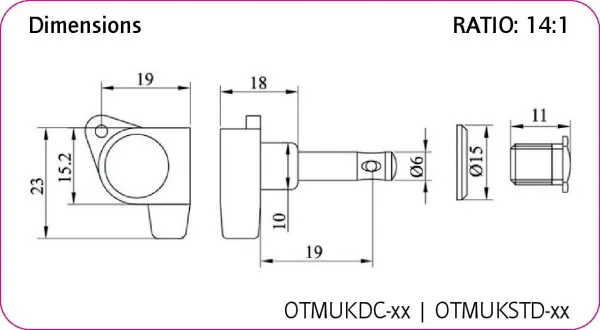 Ortega OTMUKDC-CR
