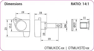 Ortega OTMUKDC-CR
