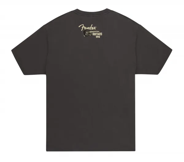 Fender Wings To Fly T-Shirt Vintage Black L