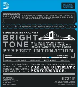D'Addario EXL148 C Tuning