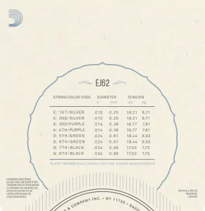 D'Addario EJ62