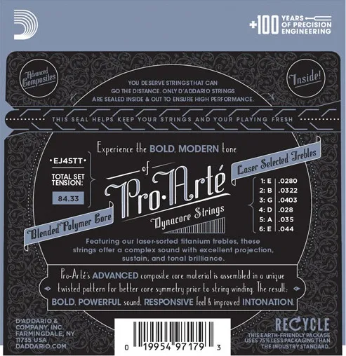 D'Addario EJ45TT