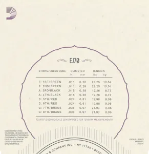 D'Addario EJ70