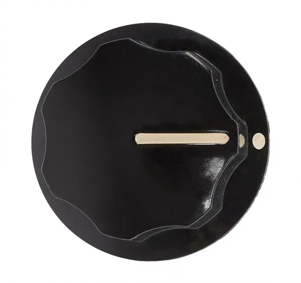 Fender Deluxe Jazz Bass Upper Concentric Knob, Black