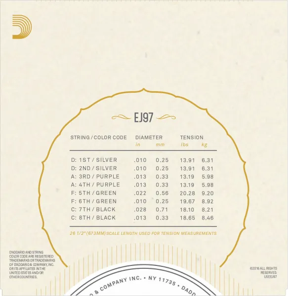 D'Addario J97