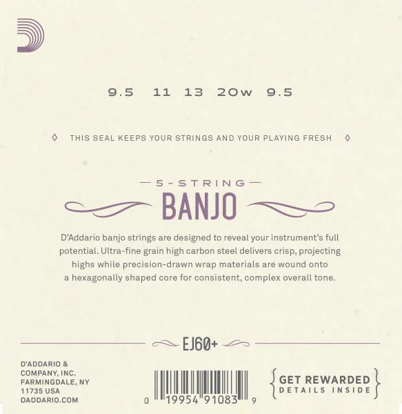 D'Addario EJ60+