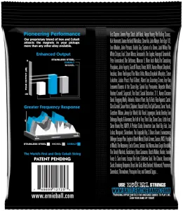 Ernie Ball 2725 Cobalt Extra Slinky