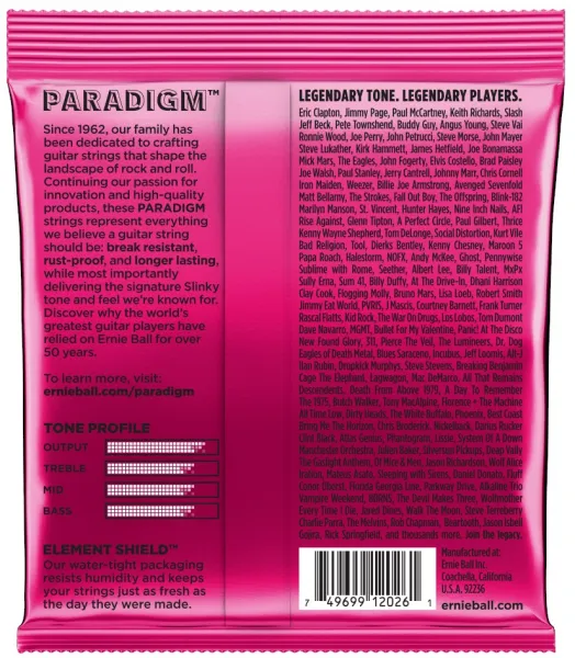 Ernie Ball 2023 Paradigm Super Slinky