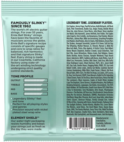 Ernie Ball 2211 Nickel Wound Mondo Slinky