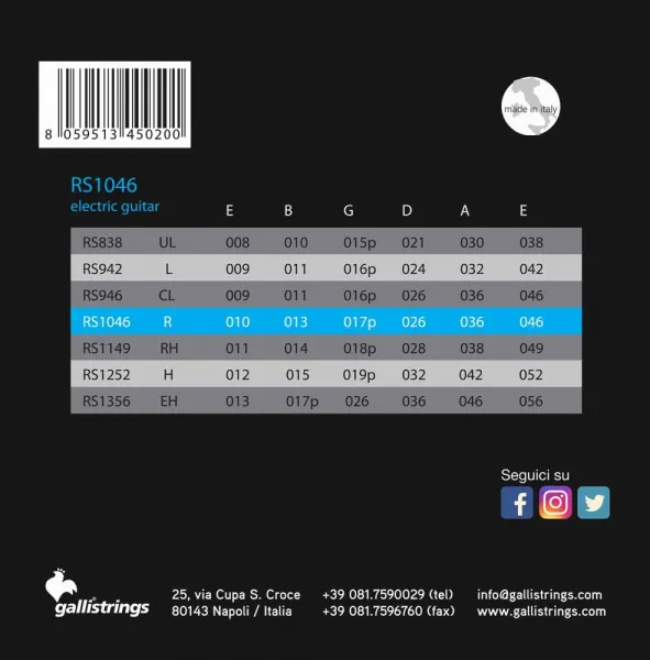 Galli RS1046 Nickel Regular