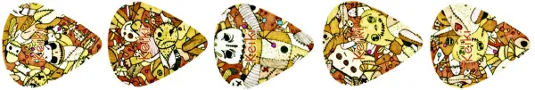 Ortega KPVP-5 Keiki Designer Picks Voodoo Puppet