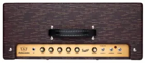 Supro Ambassador Custom Burgundy Gold Scandia