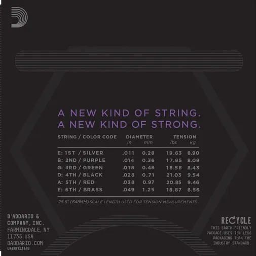 D'Addario NYXL1149-3P