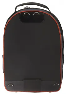 Marcus Bonna MB Backpack Bag, Black/Grey Nylon, Orange Piping, Bell Pr