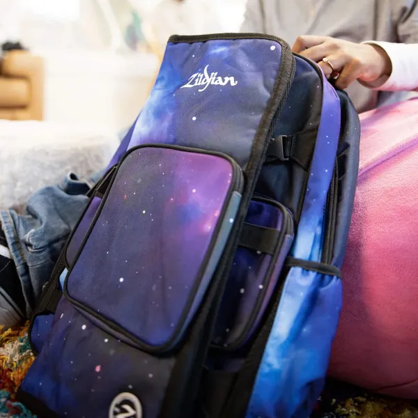 Zildjian Student Backpack Purple Galaxy