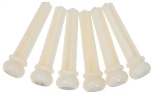 Razzor Bridge Pins Bone & Abalone