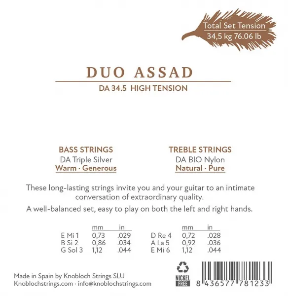 Knobloch DUO ASSAD TS High Tension 34.5