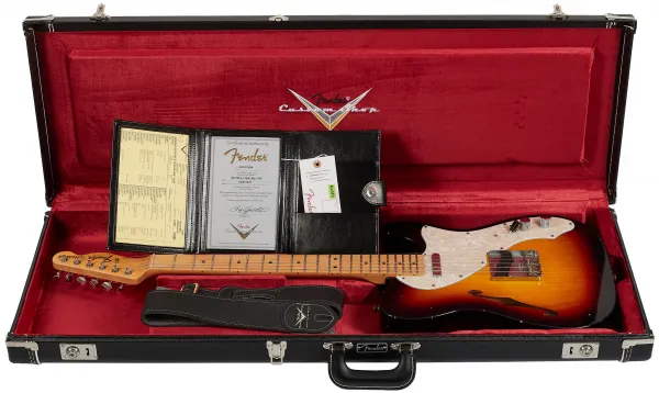 Fender Custom Shop 68 Telecaster Thinline JRN Relic 3TSB