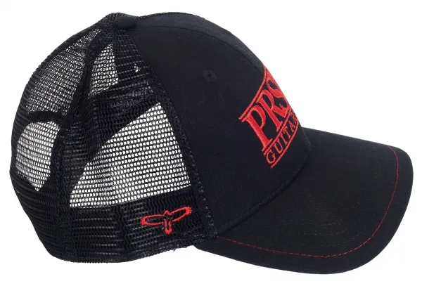 PRS Block Logo Red & Black Trucker Hat